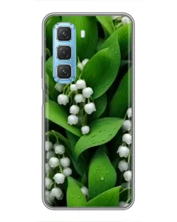 Чохол для Infinix Hot 50 5G з картинкою «Конвалії в зелені»