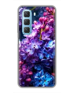 Чохол для Infinix Hot 50 5G з картинкою «Бузковий цвіт»