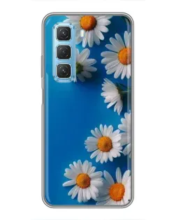 Чохол для Infinix Hot 50 5G з картинкою «Білосніжні маргаритки»