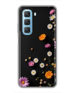 Чохол для Infinix Hot 50 5G з картинкою «Квіткова композиція»