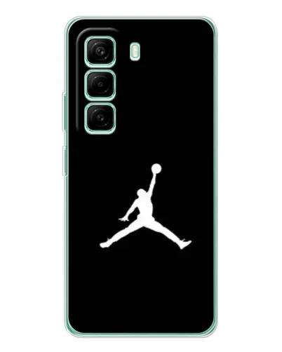 Чехол для Infinix Hot 50 Pro Plus с картинкой «Jordan Silhouette» Чехол для Infinix Hot 50 Pro Plus с картинкой «Jordan Silhouette»