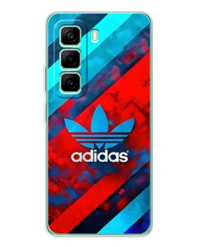 Чехол для Infinix Hot 50 Pro Plus с картинкой «Абстракция Adidas» Чехол для Infinix Hot 50 Pro Plus с картинкой «Абстракция Adidas»