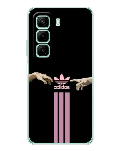Чехол для Infinix Hot 50 Pro Plus с картинкой «Adidas Hands» Чехол для Infinix Hot 50 Pro Plus с картинкой «Adidas Hands»