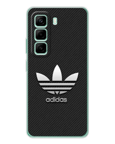 Чехол для Infinix Hot 50 Pro Plus с картинкой «Adidas Карбоновая текстура» Чехол для Infinix Hot 50 Pro Plus с картинкой «Adidas Карбоновая текстура»