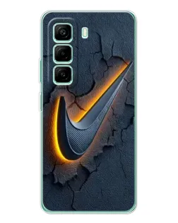 Чехол для Infinix Hot 50 Pro Plus с картинкой «Объемный логотип Найк» Чехол для Infinix Hot 50 Pro Plus с картинкой «Объемный логотип Найк»
