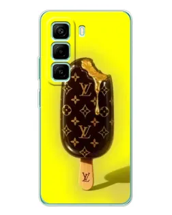 Чехол для Infinix Hot 50 Pro Plus с картинкой «Мороженое от LV»