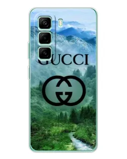Чехол для Infinix Hot 50 Pro Plus с картинкой «Gucci — горный пейзаж»