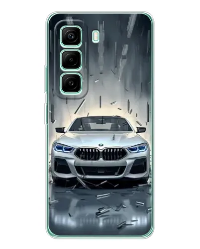 Чехол для Infinix Hot 50 Pro Plus с картинкой «BMW в свете фар» Чехол для Infinix Hot 50 Pro Plus с картинкой «BMW в свете фар»