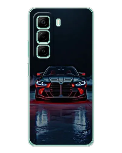 Чехол для Infinix Hot 50 Pro Plus с картинкой «BMW на мокрой дороге» Чехол для Infinix Hot 50 Pro Plus с картинкой «BMW на мокрой дороге»