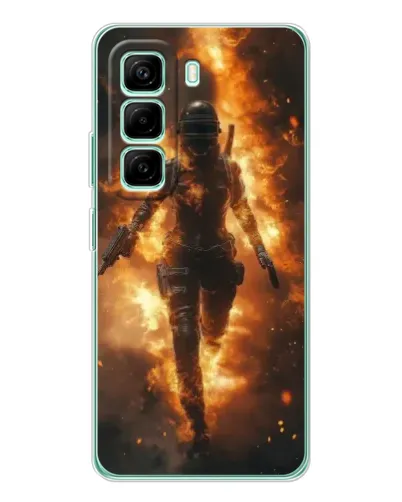Чехол для Infinix Hot 50 Pro Plus с картинкой «BMW — скорость в дожде» Чехол для Infinix Hot 50 Pro Plus с картинкой «BMW — скорость в дожде»