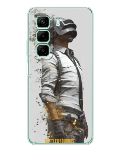 Чехол для Infinix Hot 50 Pro Plus с картинкой «PUBG — боец в пыли» Чехол для Infinix Hot 50 Pro Plus с картинкой «PUBG — боец в пыли»