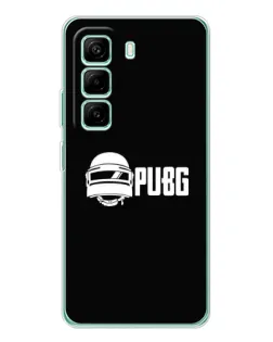 Чехол для Infinix Hot 50 Pro Plus с картинкой «PUBG — классический лого»