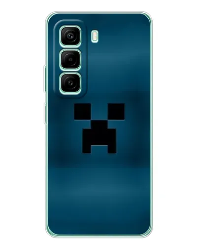 Чехол для Infinix Hot 50 Pro Plus с картинкой «Крипер текстура» Чехол для Infinix Hot 50 Pro Plus с картинкой «Крипер текстура»