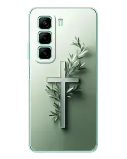 Чехол для Infinix Hot 50 Pro Plus с картинкой «Оливковая ветвь»