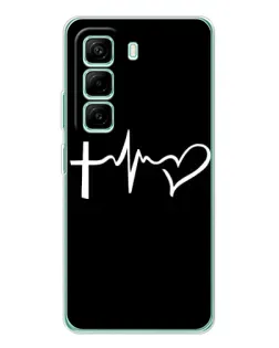 Чехол для Infinix Hot 50 Pro Plus с картинкой «Пульс веры»