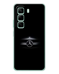 Чехол для Infinix Hot 50 Pro Plus с картинкой «Mercedes — абстрактные линии»