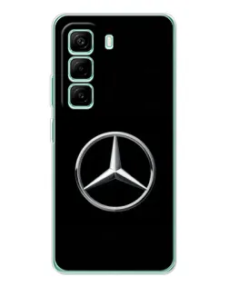 Чехол для Infinix Hot 50 Pro Plus с картинкой «Mercedes классический лого»