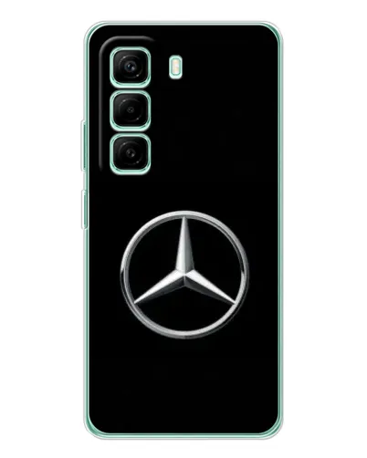 Чехол для Infinix Hot 50 Pro Plus с картинкой «Mercedes классический лого»