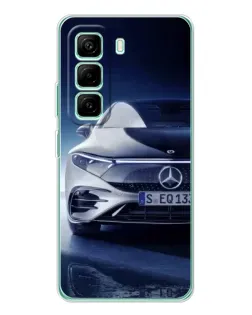Чехол для Infinix Hot 50 Pro Plus с картинкой «Mercedes EQ — будущее»