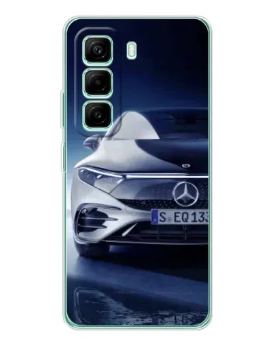 Чехол для Infinix Hot 50 Pro Plus с картинкой «Mercedes EQ — будущее»