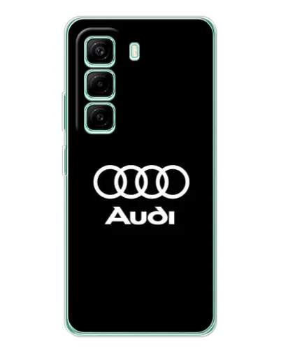 Чехол для Infinix Hot 50 Pro Plus с картинкой «Классическое лого Audi» Чехол для Infinix Hot 50 Pro Plus с картинкой «Классическое лого Audi»