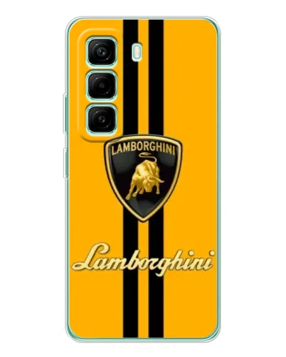 Чехол для Infinix Hot 50 Pro Plus с картинкой «Lamborghini Stripe желтый» Чехол для Infinix Hot 50 Pro Plus с картинкой «Lamborghini Stripe желтый»