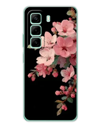 Чехол для Infinix Hot 50 Pro Plus с картинкой «Розовая ветка сакуры» Чехол для Infinix Hot 50 Pro Plus с картинкой «Розовая ветка сакуры»