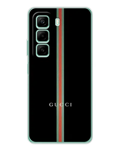 Чехол для Infinix Hot 50 Pro с картинкой «Gucci — строгая линия» Чехол для Infinix Hot 50 Pro с картинкой «Gucci — строгая линия»