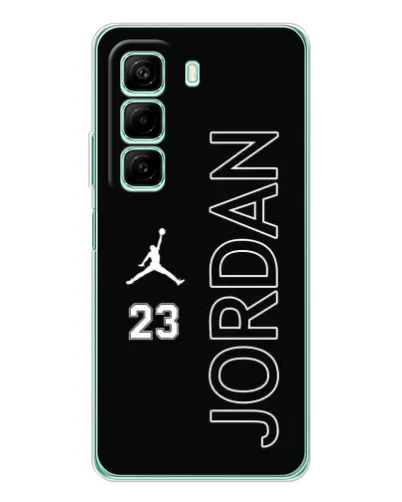 Чехол для Infinix Hot 50 с картинкой «Jordan Vertical»