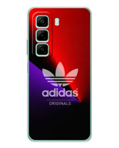 Чехол для Infinix Hot 50 с картинкой «Adidas Red Neon» Чехол для Infinix Hot 50 с картинкой «Adidas Red Neon»