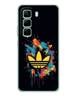 Чехол для Infinix Hot 50 с картинкой «Adidas Splash»