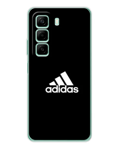 Чехол для Infinix Hot 50 с картинкой «Черная классика Adidas» Чехол для Infinix Hot 50 с картинкой «Черная классика Adidas»