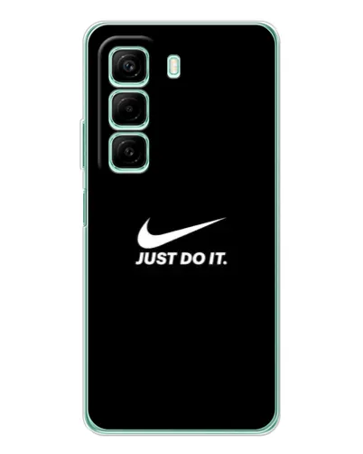 Чехол для Infinix Hot 50 с картинкой «Минимализм от Nike» Чехол для Infinix Hot 50 с картинкой «Минимализм от Nike»
