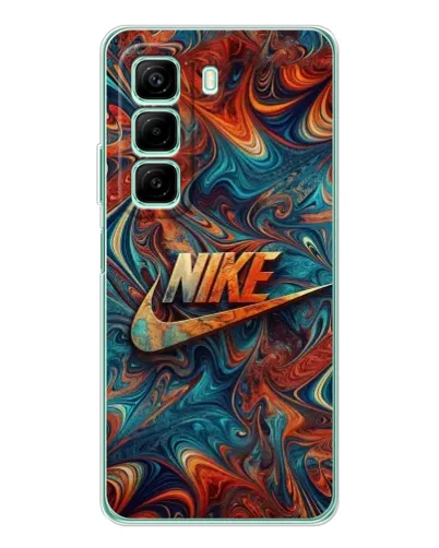 Чехол для Infinix Hot 50 с картинкой «Nike в абстракции» Чехол для Infinix Hot 50 с картинкой «Nike в абстракции»