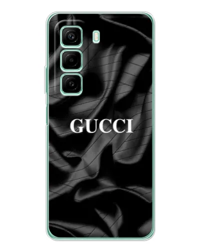 Чехол для Infinix Hot 50 с картинкой «Gucci — шелковые волны» Чехол для Infinix Hot 50 с картинкой «Gucci — шелковые волны»