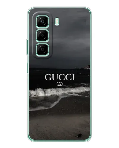 Чехол для Infinix Hot 50 с картинкой «Gucci — морской прибой» Чехол для Infinix Hot 50 с картинкой «Gucci — морской прибой»
