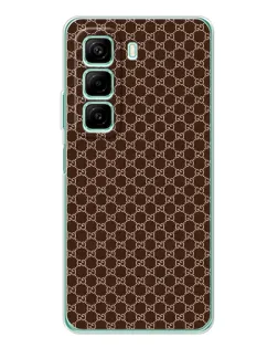 Чехол для Infinix Hot 50 с картинкой «Gucci — шоколадная сетка» Чехол для Infinix Hot 50 с картинкой «Gucci — шоколадная сетка»