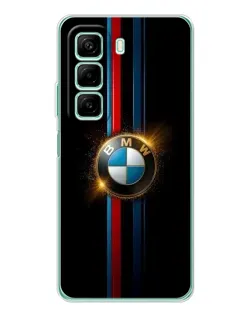 Чехол для Infinix Hot 50 с картинкой «BMW M-Power неон»