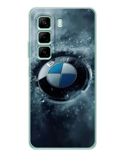 Чехол для Infinix Hot 50 с картинкой «Логотип BMW — лед» Чехол для Infinix Hot 50 с картинкой «Логотип BMW — лед»