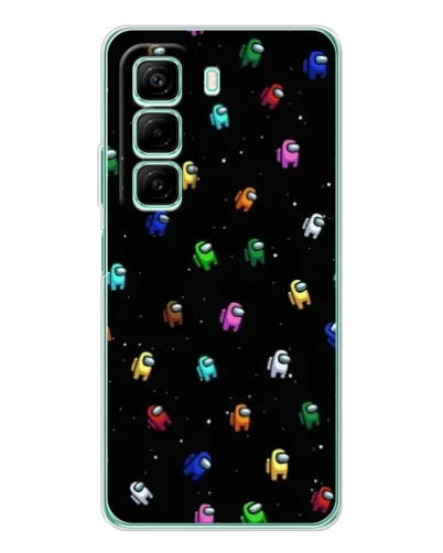 Чехол для Infinix Hot 50 с картинкой «Экипаж Among Us» Чехол для Infinix Hot 50 с картинкой «Экипаж Among Us»