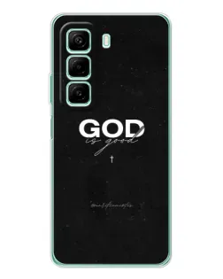 Чехол для Infinix Hot 50 с картинкой «GOD — Бог над всем»