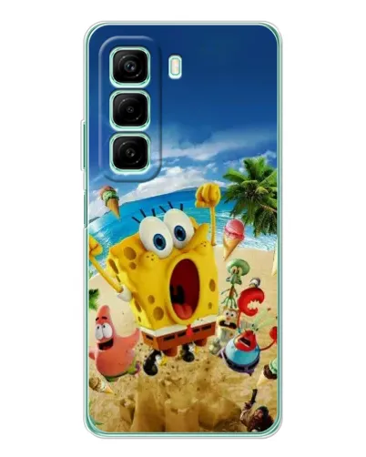 Чехол для Infinix Hot 50 с картинкой «Развлечения на пляже» Чехол для Infinix Hot 50 с картинкой «Развлечения на пляже»