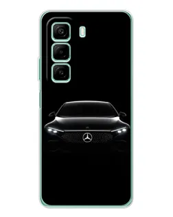 Чехол для Infinix Hot 50 с картинкой «Mercedes Vision — концепт»