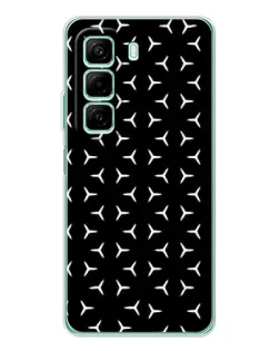 Чохол для Infinix Hot 50 з картинкою «Mercedes паттерн зірок» Чохол для Infinix Hot 50 з картинкою «Mercedes паттерн зірок»