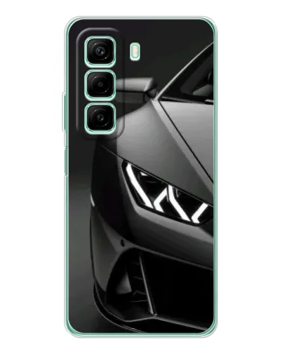 Чехол для Infinix Hot 50 с картинкой «Lamborghini фары детализация» Чехол для Infinix Hot 50 с картинкой «Lamborghini фары детализация»