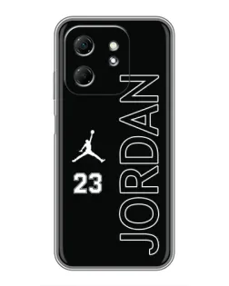 Чехол для Infinix Hot 50i с картинкой «Jordan Vertical»