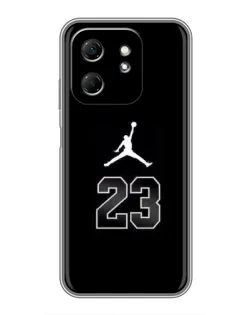 Чехол для Infinix Hot 50i с картинкой «Jordan Flight 23»