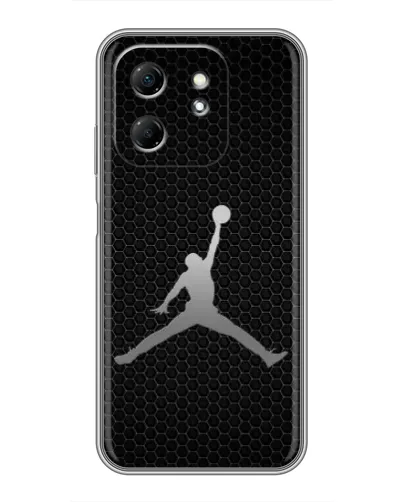 Чехол для Infinix Hot 50i с картинкой «Jordan Dark Carbon» Чехол для Infinix Hot 50i с картинкой «Jordan Dark Carbon»