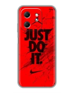 Чехол для Infinix Hot 50i с картинкой «Nike Just Do It»