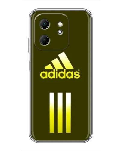 Чехол для Infinix Hot 50i с картинкой «Оливковый градиент Adidas» Чехол для Infinix Hot 50i с картинкой «Оливковый градиент Adidas»